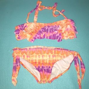Two piece bathing suit from Justice